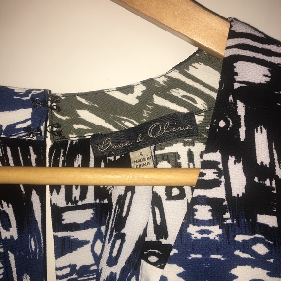 Shift print dress with pockets - Picture 4 of 4